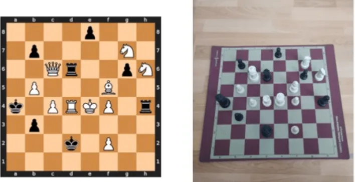 Extracting Chessboard and Piece Positions with OpenCV