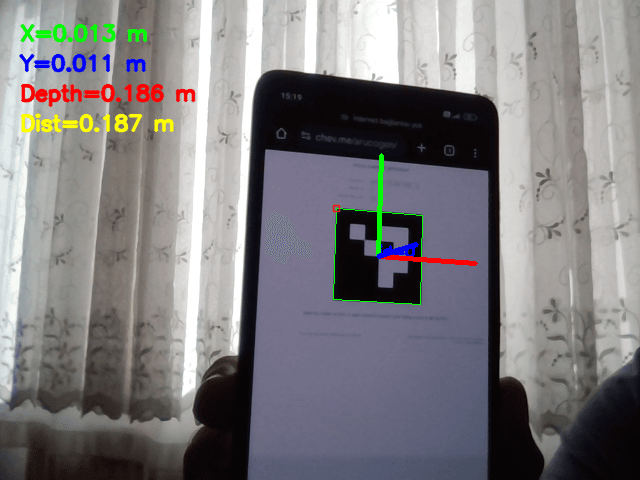 Measuring Depth from a Single Camera Using ArUco Markers in OpenCV