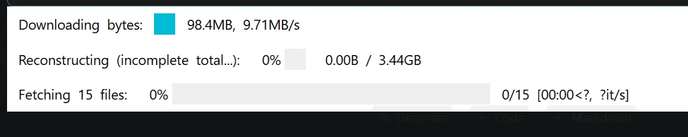 Hugging Face downloading the Stable Diffusion weights on the first run