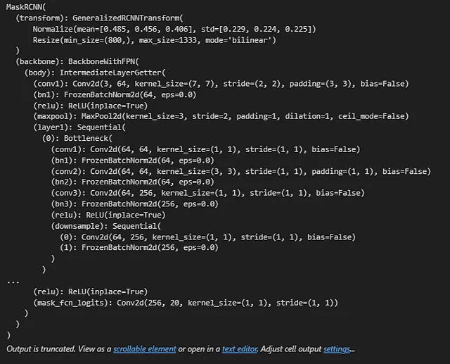 Pipeline for Training Custom Mask R-CNN Instance Segmentation models with Pytorch
