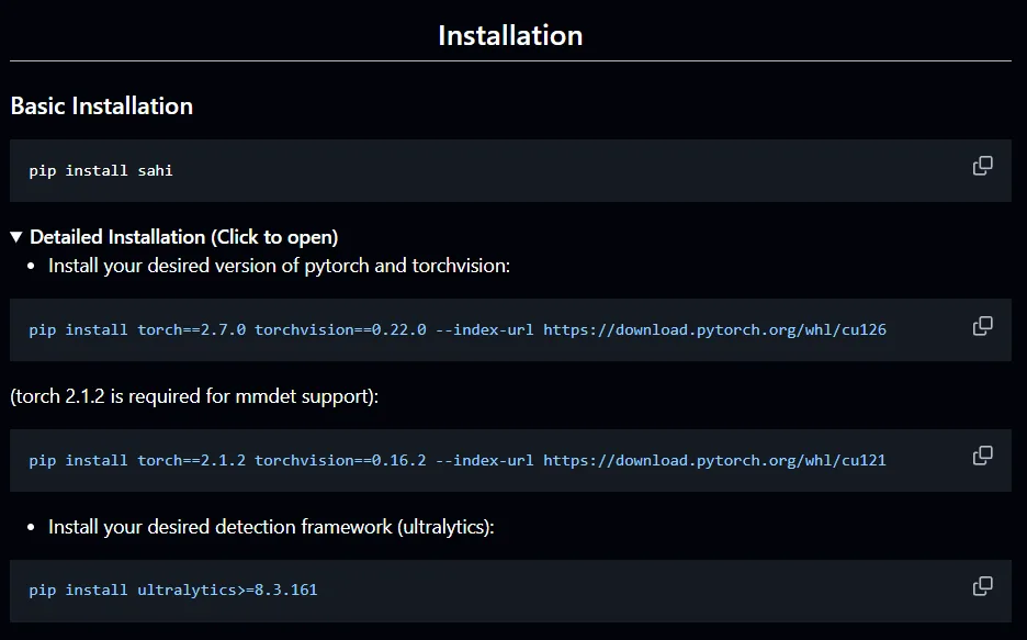 Slicing Aided Inference with YOLO + SAHI